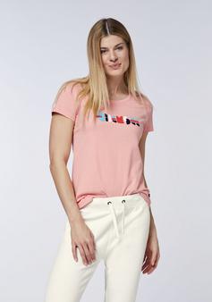 Rückansicht von Chiemsee T-Shirt T-Shirt Damen 14-1521 Peaches N' Cream