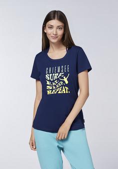 Rückansicht von Chiemsee T-Shirt T-Shirt Damen 19-3933 Medieval Blue