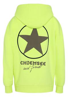 Rückansicht von Chiemsee Hoodie Sweatshirt Kinder 13-0630 Safety Yellow