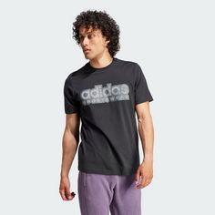 Rückansicht von adidas Tiro Graphic T-Shirt T-Shirt Herren Black