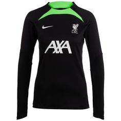 Nike FC Liverpool Strike Drill Funktionssweatshirt Damen schwarz / grün