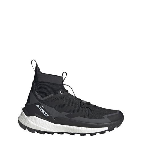 Rückansicht von adidas TERREX Free Hiker 2.0 Wanderschuh Walkingschuhe Core Black / Core Black / Grey Six