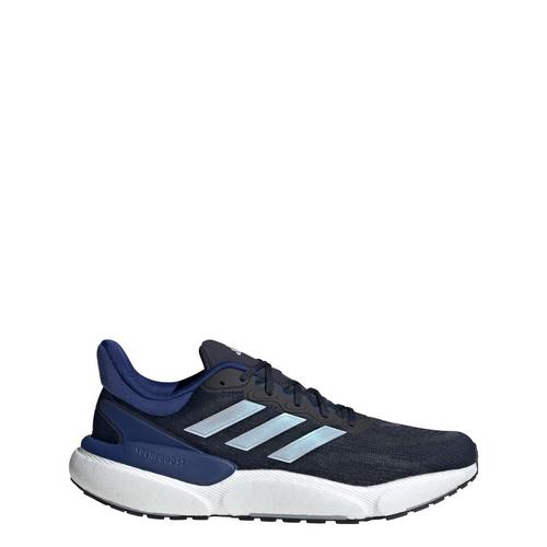 Rückansicht von adidas Solarboost 5 Laufschuh Laufschuhe Herren Legend Ink / Halo Silver / Cloud White