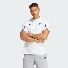Rückansicht von adidas Juventus Designed for Gameday T-Shirt Fanshirt Herren White