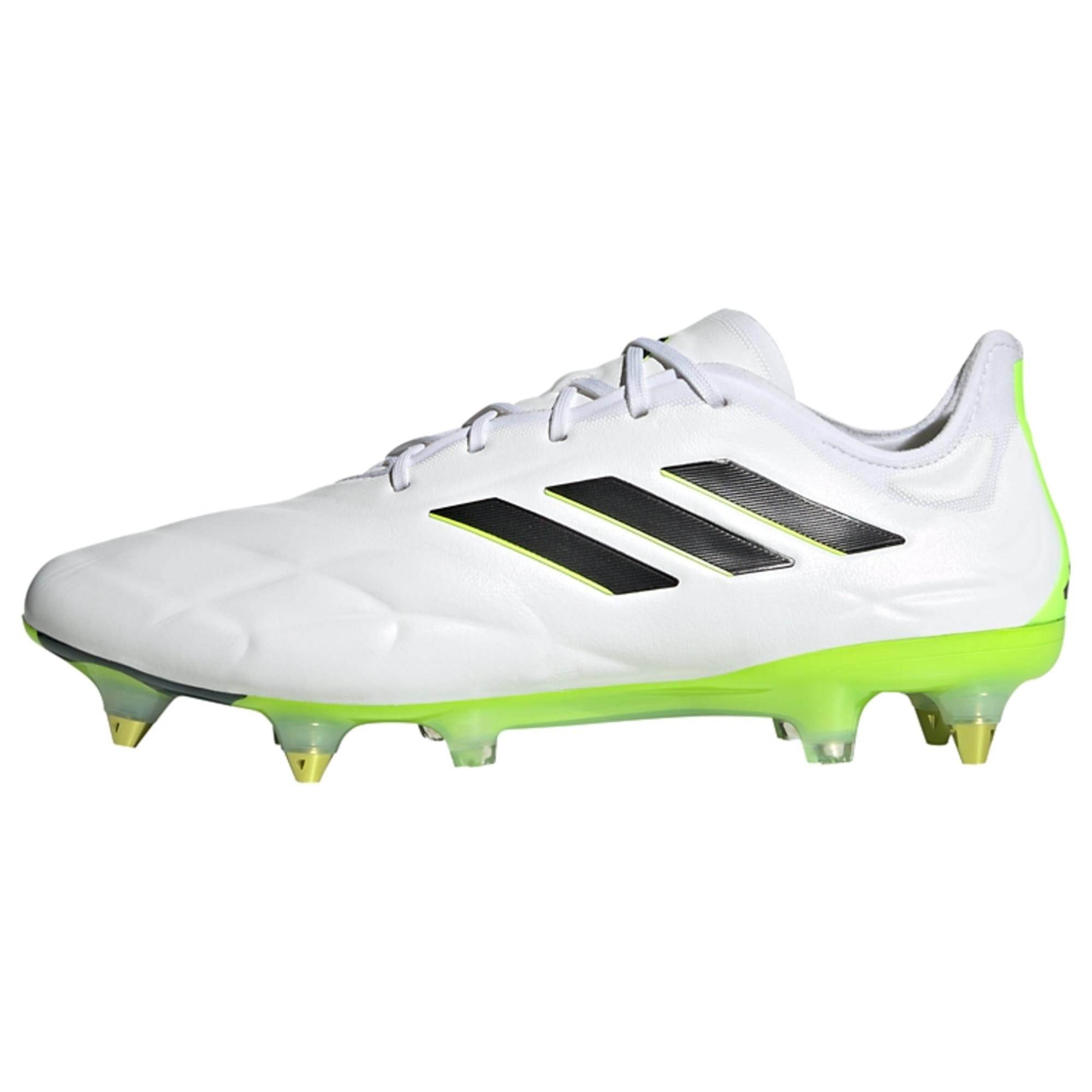 adidas Copa Pure II.1 SG Fußballschuh Fußballschuhe Cloud White / Core Black / Lucid Lemon