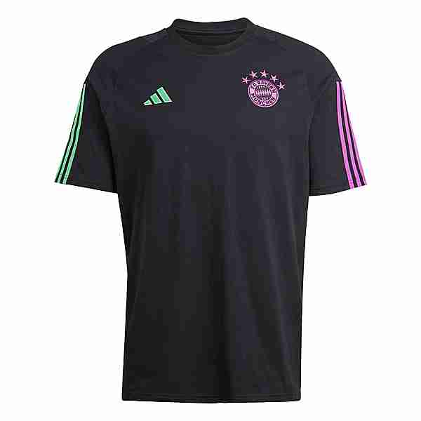 adidas FC Bayern München Tiro 23 Cotton T-Shirt Fanshirt Herren Black