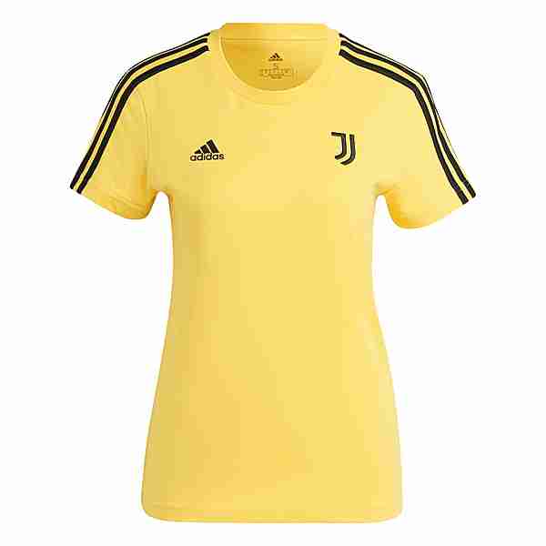 adidas Juventus Turin T-Shirt Fanshirt Damen Bold Gold
