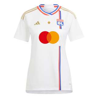 adidas Olympique Lyon 23/24 Heimtrikot Fußballtrikot Damen White