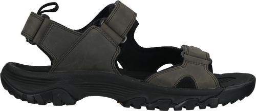 Rückansicht von Keen Wanderschuhe Outdoorsandalen Herren Grau/Schwarz