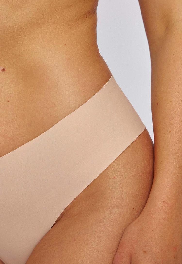 Snocks Snocks Hipster Panties aus Mikrofaser Unterhose Damen - Hellbeige - 3 | SportScheck