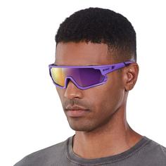 Rückansicht von YEAZ SUNRISE Sportbrille True Lilac