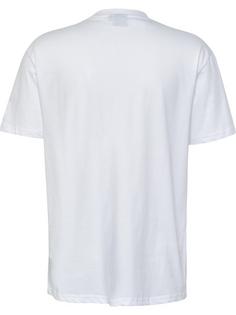 Rückansicht von hummel hmlLGC NATE T-SHIRT T-Shirt Herren WHITE