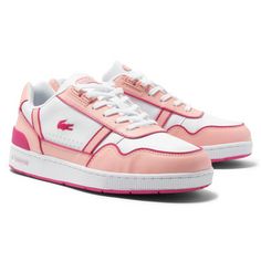 Lacoste Sneaker Sneaker Kinder Weiß/Pink