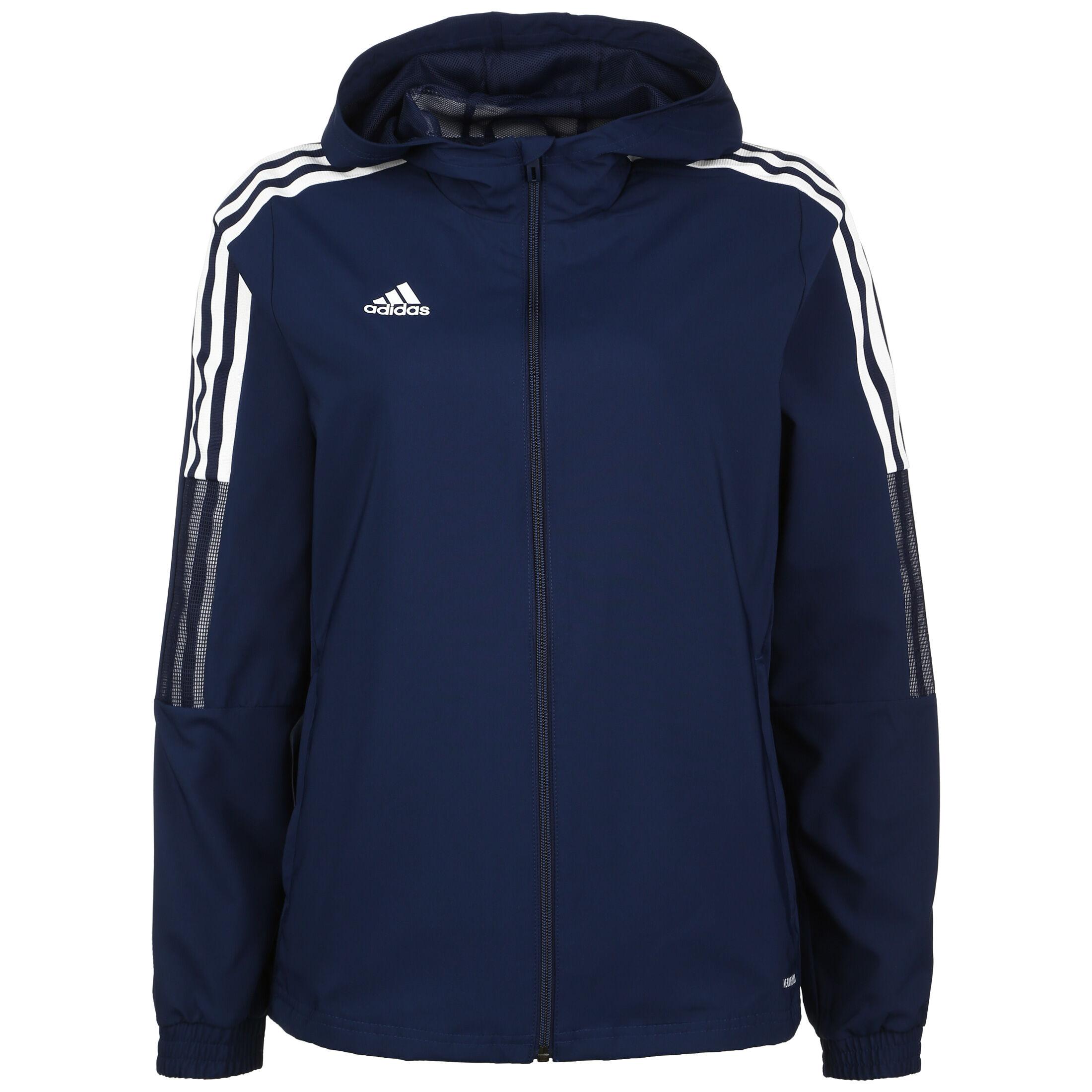 Adidas jacke cheap dunkelblau damen