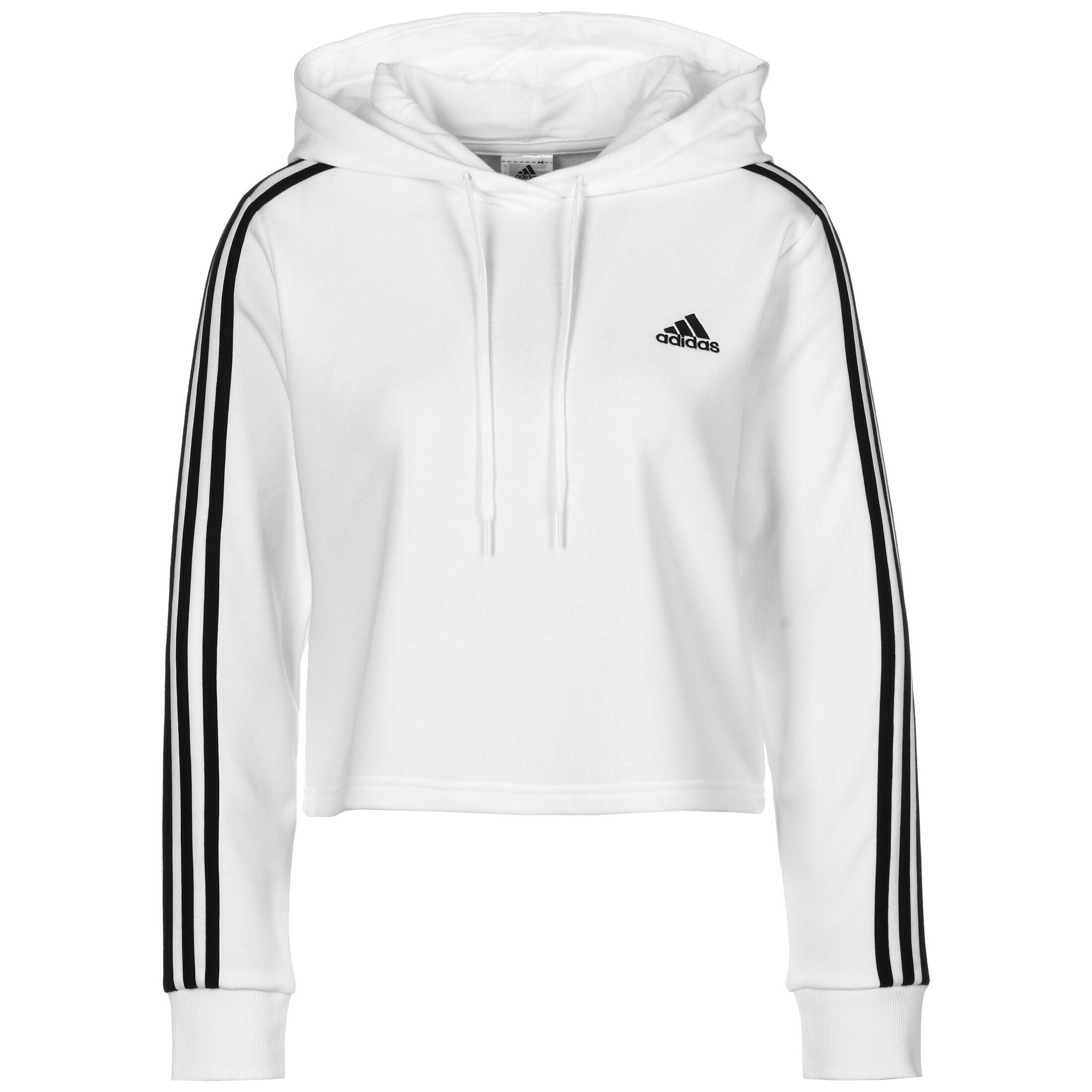 Adidas damen cheap crop hoodie