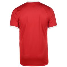 Rückansicht von Nike Challenge IV Fußballtrikot Herren rot / weiß