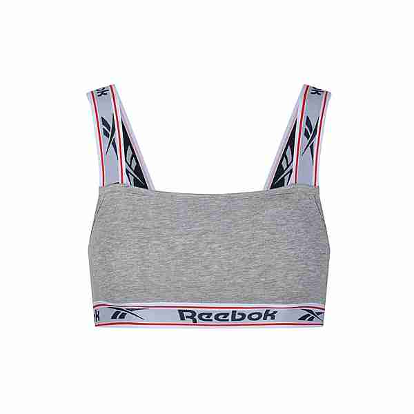 Reebok Crop Top Sport-BH Damen Grey Marl