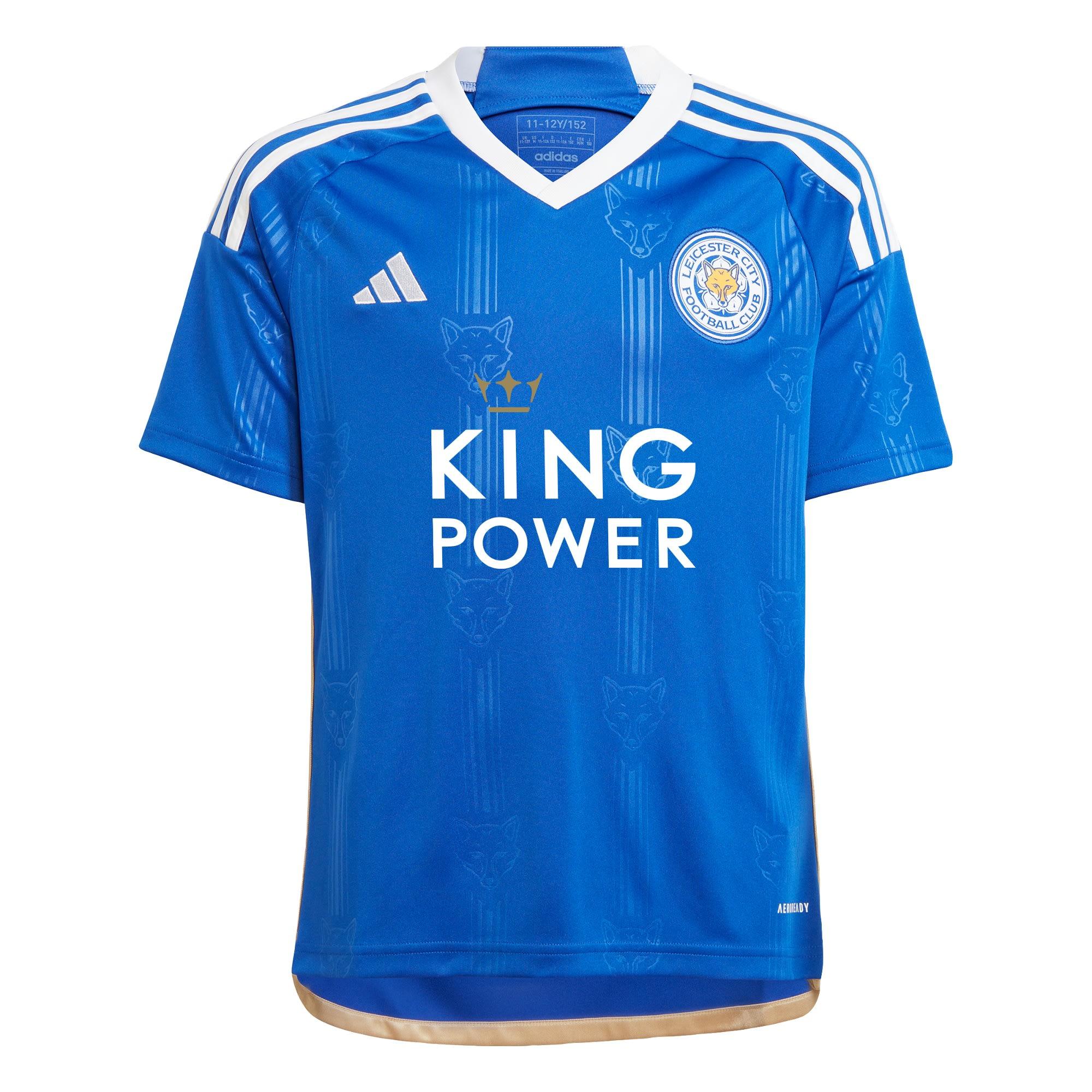 Adidas Leicester City 23/24 Heimtrikot Trikot Kinder Bold Blue im
