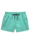 S.OLIVER Badeshorts Badehose Herren - gr&uuml;n