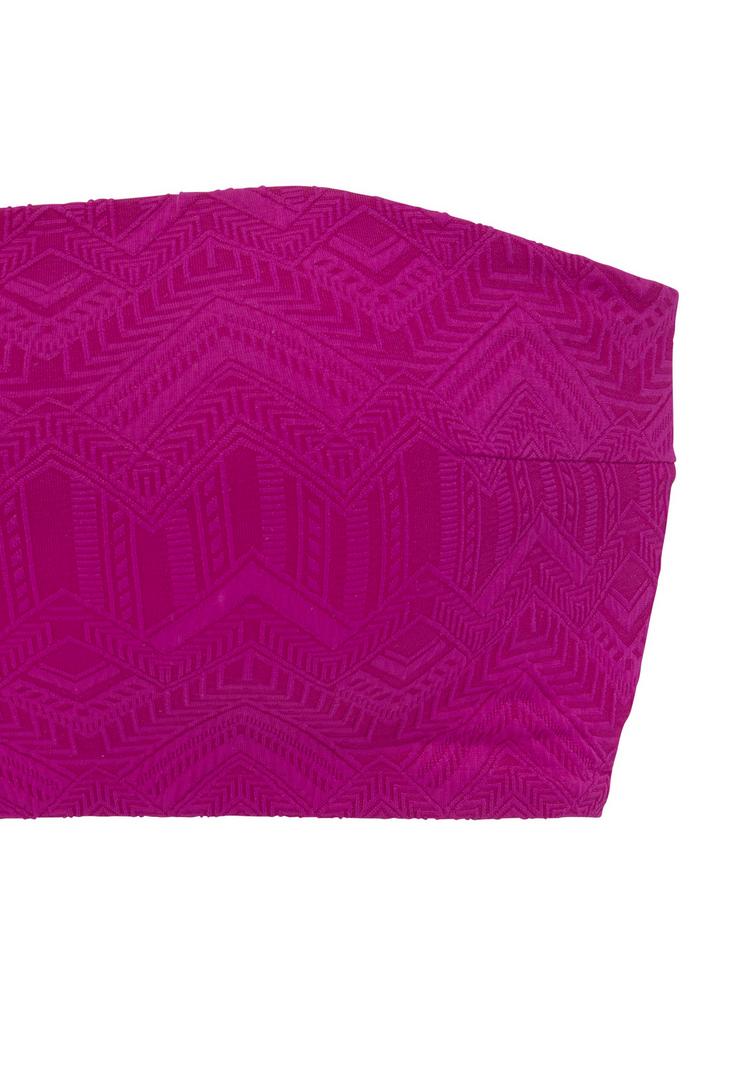 Buffalo Buffalo Bandeau-Bikini-Top Bikini Oberteil Damen - fuchsia - 1 | SportScheck