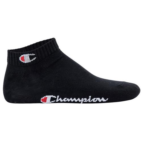 Rückansicht von CHAMPION Socken Freizeitsocken Schwarz