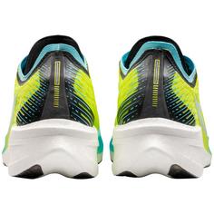 Rückansicht von 361 Degrees Flame RS Laufschuhe Herren lime punch-suba blue