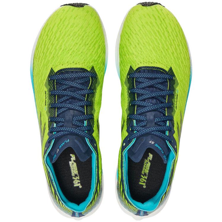 361 Degrees 361 Degrees Flame ST Laufschuhe Herren - lime punch-suba blue - 1 | SportScheck