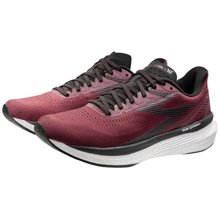 361 Degrees 361 Degrees Spire 5 Laufschuhe Damen - dark cherry-black - 0 | SportScheck