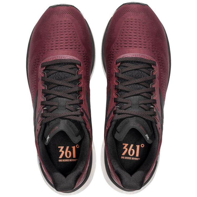 361 Degrees 361 Degrees Spire 5 Laufschuhe Damen - dark cherry-black - 1 | SportScheck