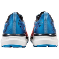 Rückansicht von 361° Taroko 3 Trailrunning Schuhe Herren blaze/mykonos blue