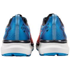 Rückansicht von 361 Degrees Taroko 3 Trailrunning Schuhe Herren blaze/mykonos blue