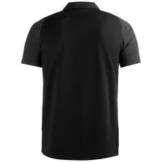 Rückansicht von JAKO Performance Poloshirt Herren schwarz / grau