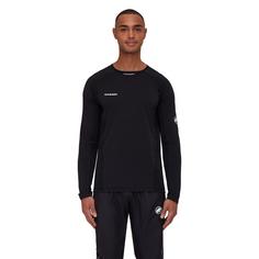 Rückansicht von Mammut Aenergy FL Langarmshirt Herren black