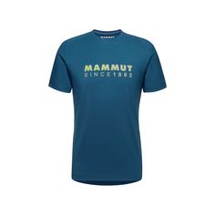 Mammut Trovat Logo T-Shirt Herren deep ice