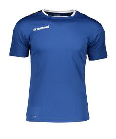 hummel Authentic Poly Trikot kurzarm  F9402 Fußballtrikot Herren blauweiss