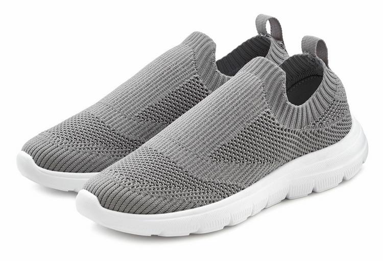 Lascana Lascana Sneaker Sneaker Damen - grau - 0 | SportScheck