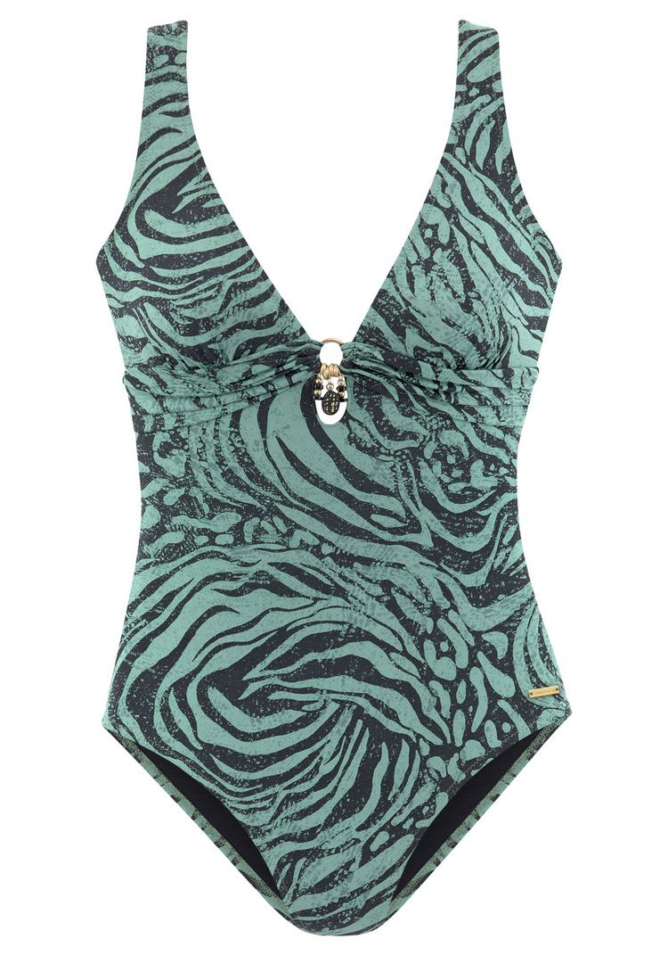 BRUNO BANANI BRUNO BANANI Badeanzug Badeanzug Damen - jade bedruckt - 0 | SportScheck