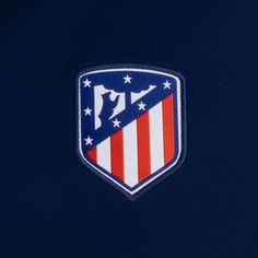 Rückansicht von Nike Atlético Madrid Academy Pro Sweatjacke Herren dunkelblau