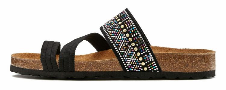 Lascana Lascana Pantolette Sandalen Damen - schwarz - 0 | SportScheck