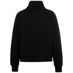 Rückansicht von Under Armour Rival Fleece 1/2 Zip Sweatshirt Damen schwarz