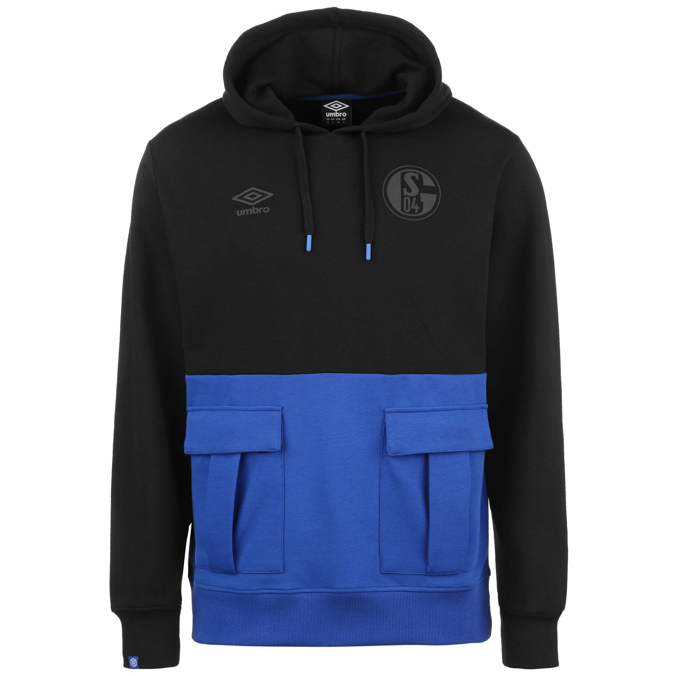 UMBRO FC Schalke 04 Icon II Surplus Hoodie Herren schwarz / blau im Online  Shop von SportScheck kaufen