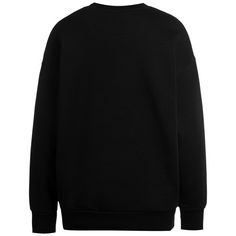 Rückansicht von Under Armour Essential Fleece Sweatshirt Damen schwarz / weiß