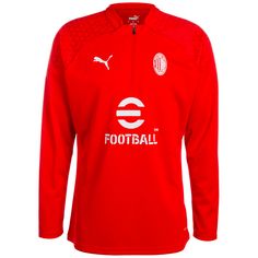 PUMA AC Mailand Funktionssweatshirt Herren rot