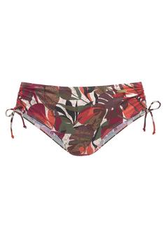 Lascana Bikini-Hose Bikini Hose Damen rot bedruckt