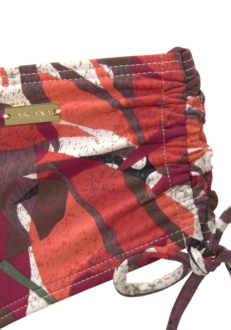 Lascana Lascana Bikini-Hose Bikini Hose Damen - rot bedruckt - 1 | SportScheck