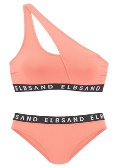 ELBSAND Bustier-Bikini Bikini Set Damen lachs