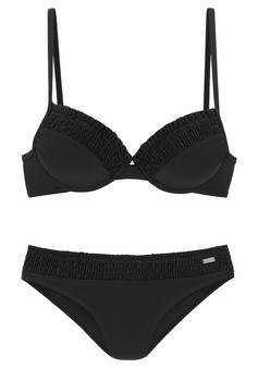 Buffalo Bügel-Bikini Bikini Set Damen schwarz