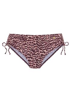 Lascana Bikini-Hose Bikini Hose Damen bordeaux bedruckt