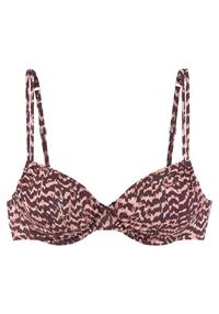 Lascana B&uuml;gel-Bikini-Top Bikini Oberteil Damen - bordeaux
