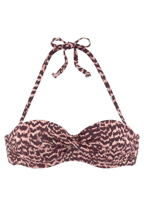 Lascana B&uuml;gel-Bandeau-Bikini-Top Bikini Oberteil Damen